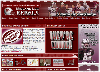 Midland Lee Rebels Football Booster Club