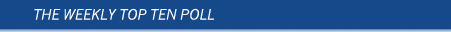 The Weekly Top Ten